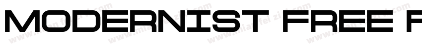 Modernist Free Font字体转换